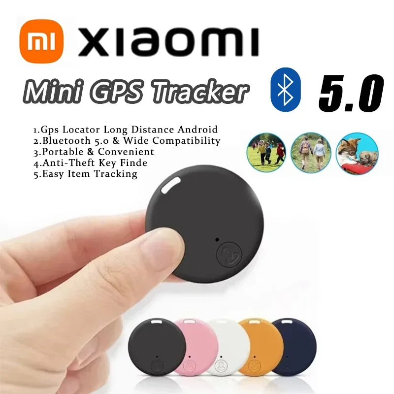 XIAOMI TRACKER- Rastreador GPS mini Bluetooth 5.0 dispositivo anti-perdido bicicleta, pet, crianças, carro, moto, mochila, carteira rastreamento IOS Android localizador inteligente acessórios