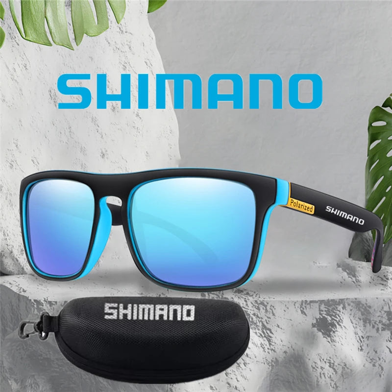 SHIMANO CLASSIC - Óculos de sol polarizado para homens e mulheres, tons de condução, masculino ciclismo, camping, caminhadas, pesca, óculos, UV400