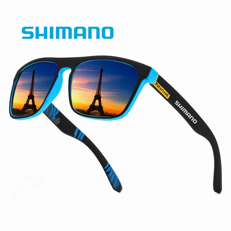 SHIMANO CLASSIC - Óculos de sol polarizado para homens e mulheres, tons de condução, masculino ciclismo, camping, caminhadas, pesca, óculos, UV400