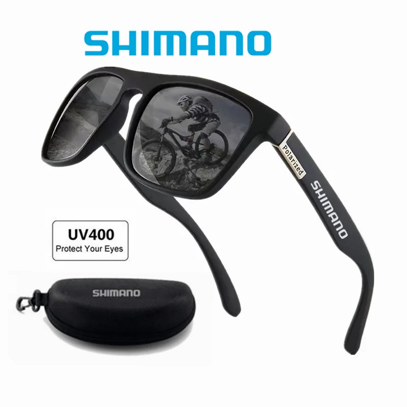 SHIMANO CLASSIC - Óculos de sol polarizado para homens e mulheres, tons de condução, masculino ciclismo, camping, caminhadas, pesca, óculos, UV400