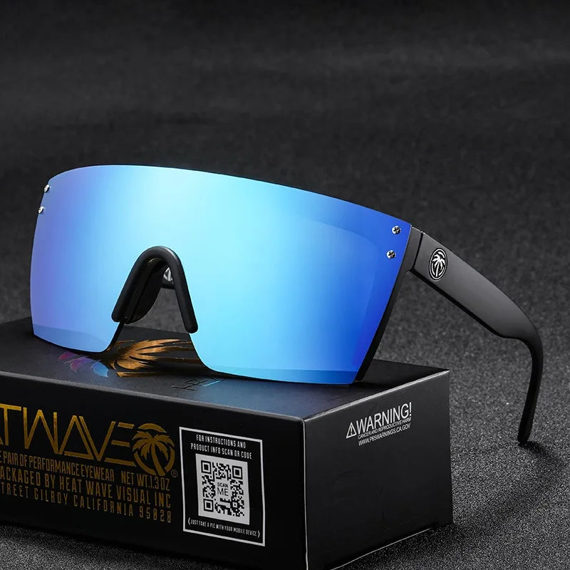 FASHIONGLASSES - Óculos de sol Amazon Cross, Óculos de ciclismo de alta qualidade Filme verdadeiro Esportes ao ar livre Óculos de sol onda de calor HW01