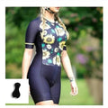 MACAQUINHO FEMININO – Macaquinho feminino respirável com manga curta ciclismo jersey, personalizado pro triathlon, senhoras gel pad, bicicleta macacão conjuntos, novo