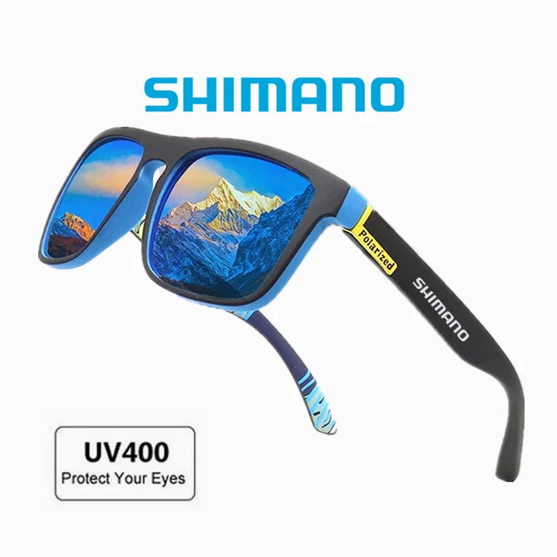 SHIMANO CLASSIC - Óculos de sol polarizado para homens e mulheres, tons de condução, masculino ciclismo, camping, caminhadas, pesca, óculos, UV400