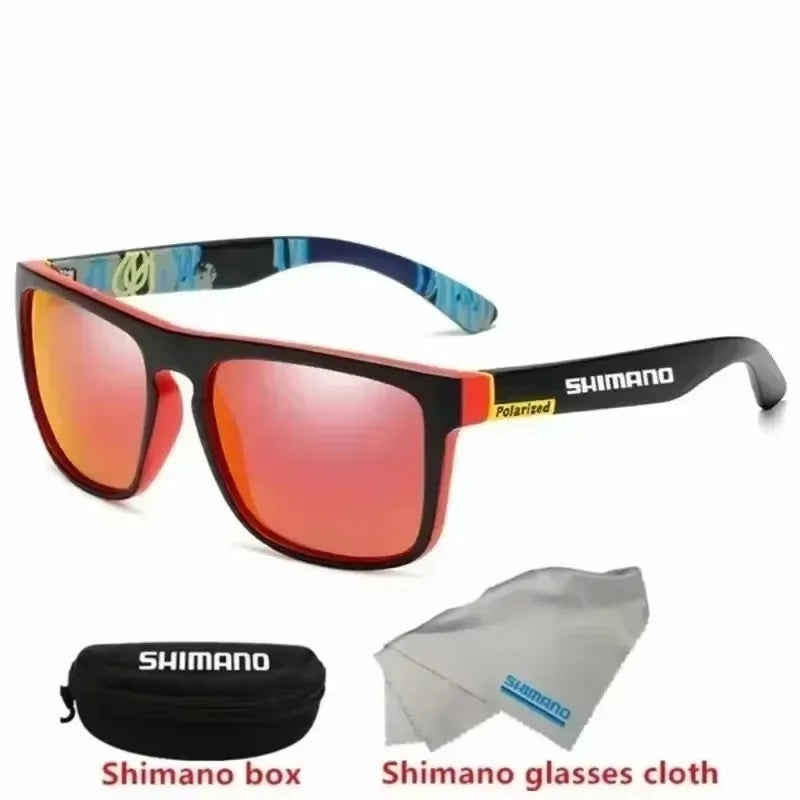 SHIMANO CLASSIC - Óculos de sol polarizado para homens e mulheres, tons de condução, masculino ciclismo, camping, caminhadas, pesca, óculos, UV400